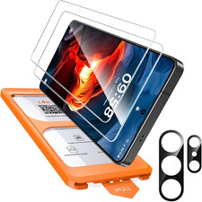 L?k [2+1 Pack] for Samsung Galaxy S26 Ultra Screen Protector Tempered Glass + Ca