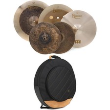 Meinl Cymbals Byzance Artist's Choice 4-piece Cymbal Set with Cymbal Bag - Matt