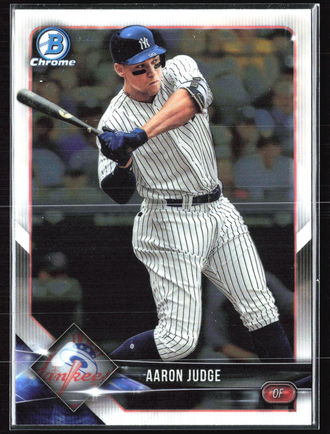2018 Bowman Chrome #100 Aaron Judge