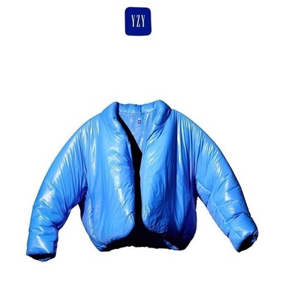 YEEZY GAP ROUND JACKET blue LARGE NEW