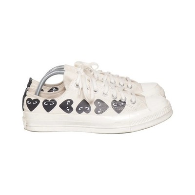Comme des Garçons PLAY x Converse, Canvas Sneaker, Größe: 42 1/2 #8Bf
