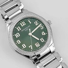 Patek Philippe Twenty-4 7300/1200A-011 Green Dial Diamond Bezel (2024) 2