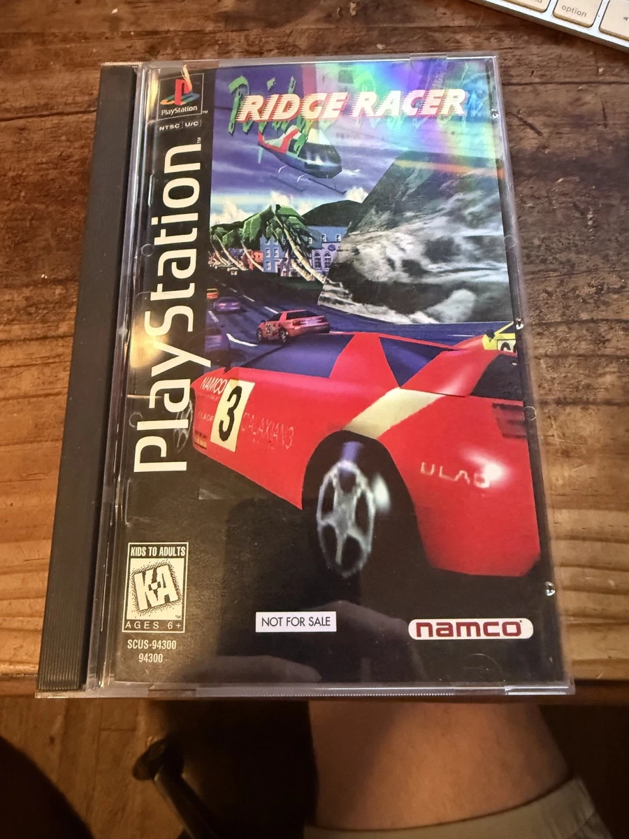 RIDGE RACER Platinum Small Box EN BOÎTE (fêlée) SANS NOTICE SONY PS1