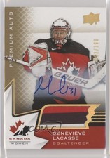 2020 Team Canada Juniors Women's WC Autos /199 Genevieve Lacasse Patch Auto 0gn4