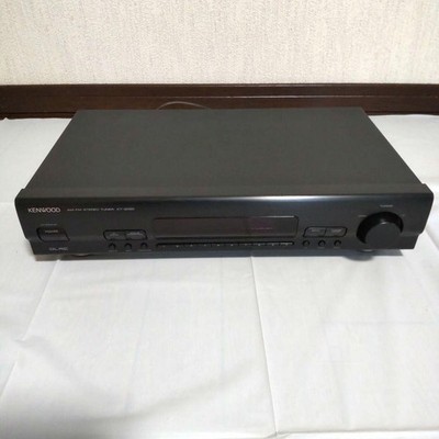 KENWOOD KT-3050 AM-FM Stereo Tuner Black w/remote control Rare