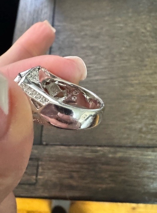 Swarovski Signed Statement Ring - image 4