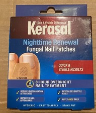 Kerasal Nighttime Renewal Fungal Nail Patches, Overnight 14 patches