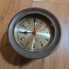 Vintage The Otto Gerdau Co. Brass Ship Clock Not Working