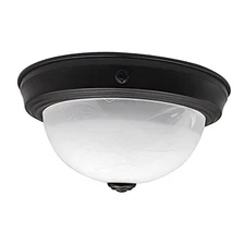  12V RV Ceiling Light - 10" LED Dinette Light Fixture w/Switch, Oil Rubbed 