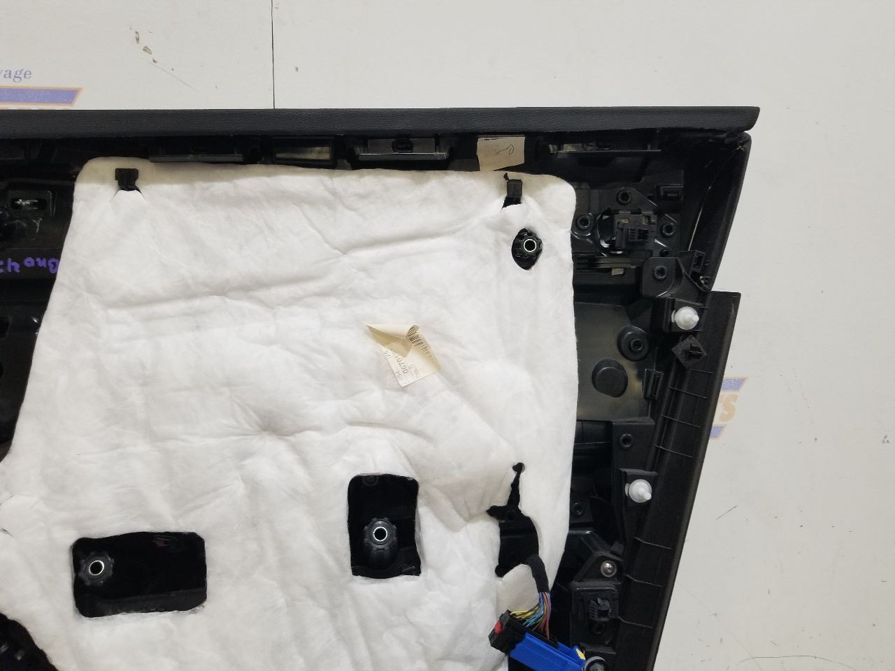 23 2023 MASERATI GRECALE DOOR TRIM PANEL FRONT LEFT DRIVER BLACK 