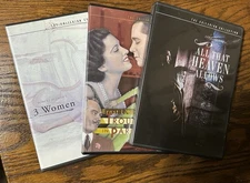 3 Women Trouble In Paradise All That Heaven Allows Criterion Collection DVD