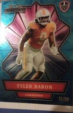 2021 Wild Card Alumination NIL Collegiate Edition -Tyler Baron #ANBC-81 Blue /99