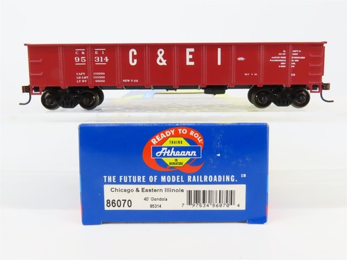 Góndola escala HO Athearn 86070 C&EI Chicago y el este de Illinois 40' #95314 | Condition: Used