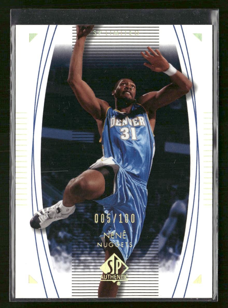 2003-04 SP Authentic #19 Nene SP Limited #/100