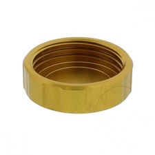 Deckel für Bremsflüssigkeitsbehälter 61mm Alu gold für Kawasaki Z 750 M 07-14