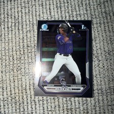 Wilder Dalis 2026 Bowman Chrome Prospect 1st Rookie #BCP-150 Colorado Rockies Rc