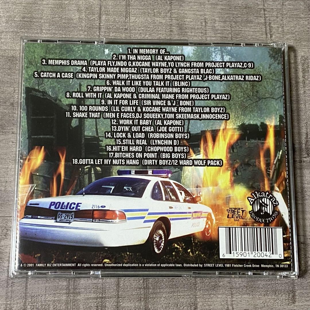 洋楽 Al Kapone Memphis Drama G-LUV G-RAP Al Kapone Memphis Drama G-Luv G-Rap Old School Gangsta Rap