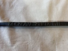 Antique Hand Carved 1911 Zeta Epsilon 37.5” Walking Stick Snake Design