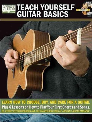 Teach Yourself Guitar Basics [With CD (Audio)] by Jeffrey Pepper Rodgers (Englis