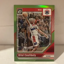 2024-25 Optic Bilal Coulibaly Green 146/149 Prizm