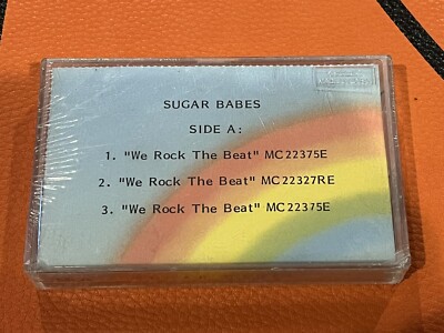 Sugar Babes We Rock The Beat 1987 MCA Advanced Promo Cassette / New Edition