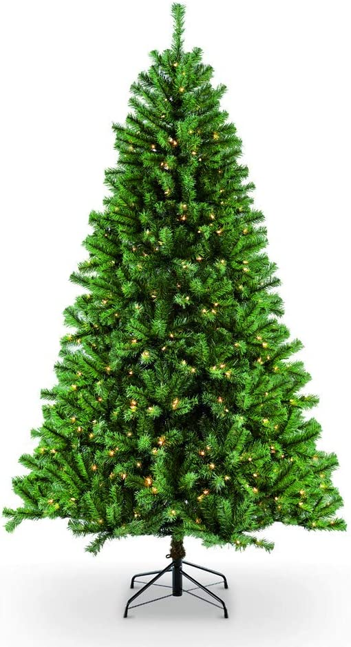 Puleo International 9 Foot PreLit Northern Fir Artificial Christmas