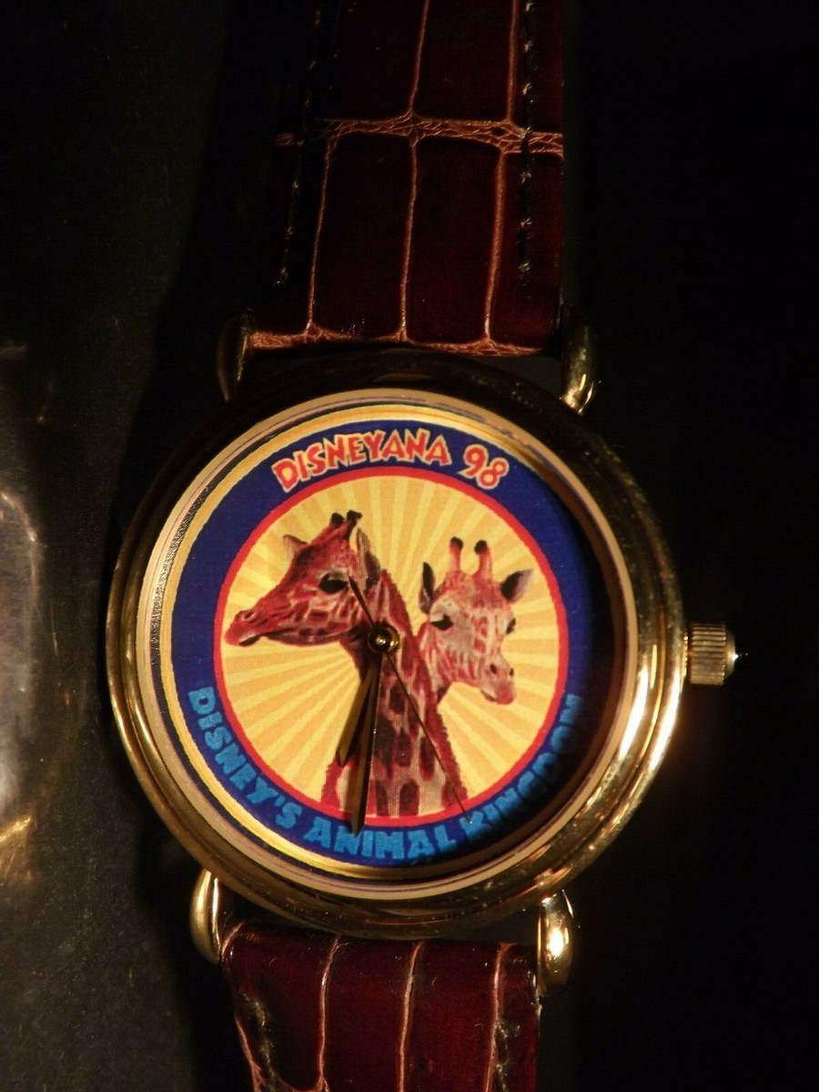 Disney Parks Mens Artist Vintage Animal Kingdom Watch  display picture 2