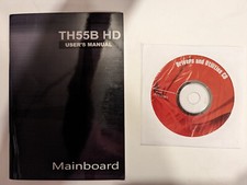 Biostar TH55B HD Manual, Drivers and Utilities CD/DVD