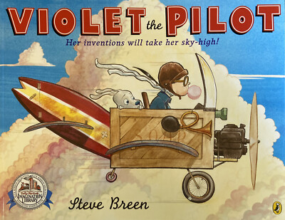 Violet the Pilot by Steve Breen - Imagination Library - Paperback - New