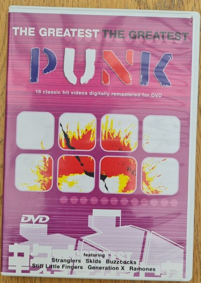 The Greatest Punk DVD (DVD, 2002) Excellent Condition