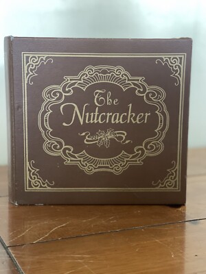vintage nutcracker book music box