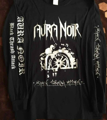 Aura noir Long sleeve M shirt Beherit Venom Sarcofago Sabbat Angelcorpse Watain