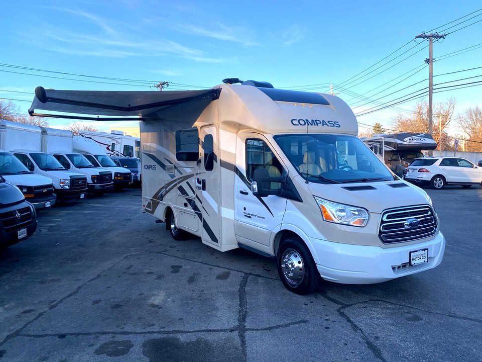 2018 Thor Motor Coach Compass 23TB 8,769 Miles Beige Class C Motorhome
