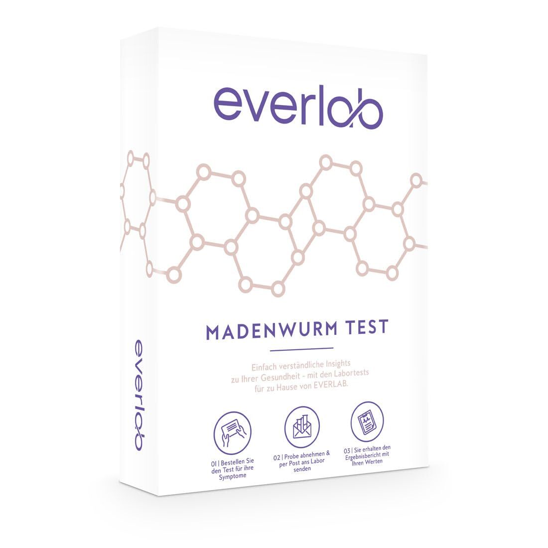 EVERLAB Test di ossiuri – Test di pettegolezzi sugli ossiuri| Test (N4B)