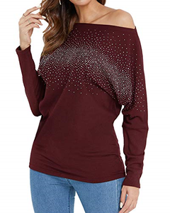 yoins cold shoulder tops