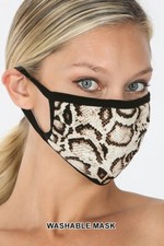 Double Layer Cotton Face Mask Washable Reusable Cloth Soft Fashionable Unisex