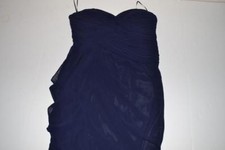 MINUET NAVY BLUE DRESS WOMENS SIZE MEDIUM M