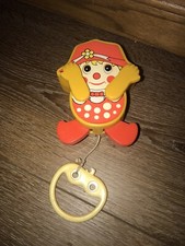 VINTAGE Singing Pull Down Crib Toy RARE Children  s