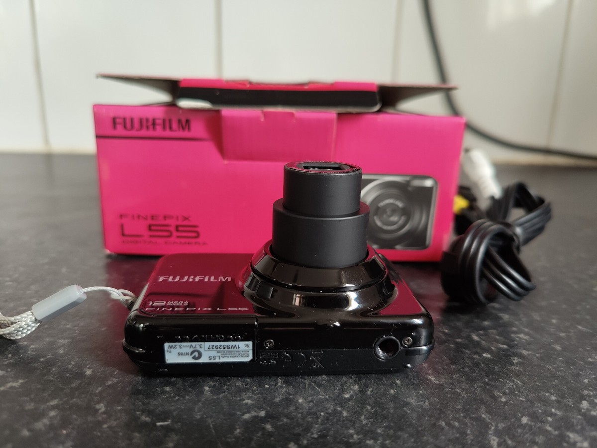 美品＊FUJIFILM FINEPIX L55 レッド Fujifilm Digital Camera FinePix L55 12.0MP Red Tested | eBay