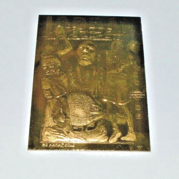 23 karat gold michael jordan card worth