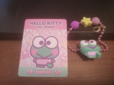 Hello Kitty and Friends Tokyo Kawaii Series Figural Bag Clip Keroppi