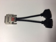 AMD ATI SAPPHIRE 6111020400G VHDCI TO DUAL DVI-I ADAPTER CABLE