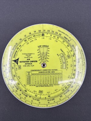 アメリカ海軍　航海計算尺　RULE, SLIDE, NAUTICAL 1952年 Nautical Slide Rule | eBay