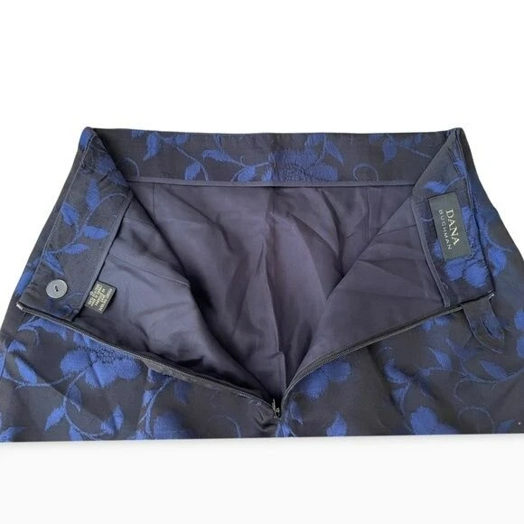 DANA BUCHMAN SILK BROCADE SKIRT SIZE 10 - Image 4 of 4