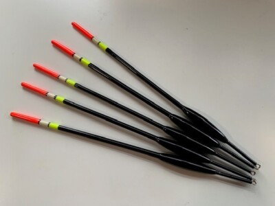 5 x ''VIVA''   BLACK STILLWATER SPECIAL FLOATS  1.5g  SUPER QUALITY (V11)