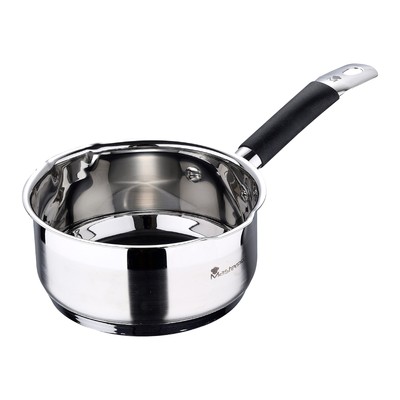 MasterPro Foodies Kasserolle 13 l 16 X 75 cm Edelstahl Antihaftbeschichtung e...