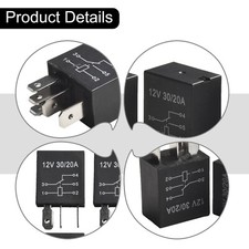 Efficient 5 Pin Power Relay for Fuel Pump 14 PCS Bundle Easy Installation