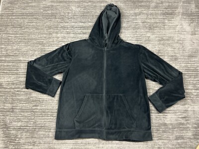 Danskin Now Track Jacket Womens Large 12-14 Gray Full Zip