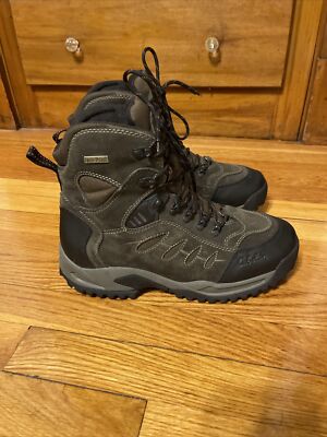 Cabelas Boots Mens 10.5 D Hiking Winter Snow Brown Lace Up Insulated 83-0535 Cabela main image 2