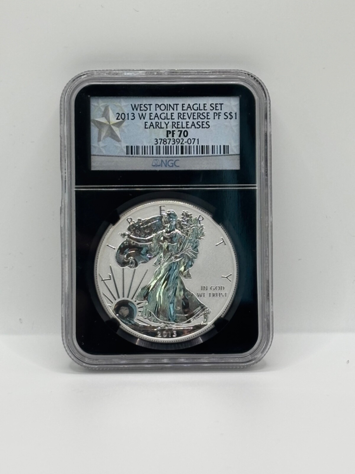 WEST POINT MINT 2013 W REVERSE PROOF EARLY RELEASSES PF70